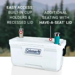 Coleman 316 Series™ 120-Quart Marine Hard Cooler -Coleman Coleman MtLoganATF 3000006137 05 1