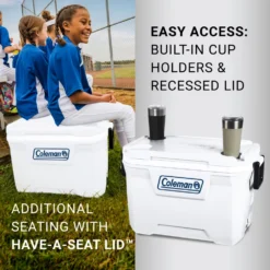 Coleman 316 Series™ 52-Quart Marine Hard Cooler -Coleman Coleman MtLoganATF 52 QT Marine 05 1