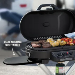 Coleman RoadTrip® 285 Portable Stand-Up Propane Grill -Coleman Coleman RoadTripX Cursion2Burner Green ATF6