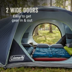 Coleman Skydome™ 10-Person Camping Tent XL, Blue Nights 14 Coleman Skydome™ 10-Person Camping Tent XL, Blue Nights -Coleman Coleman Skydome XL 10P BlueNights ATF5 2 1