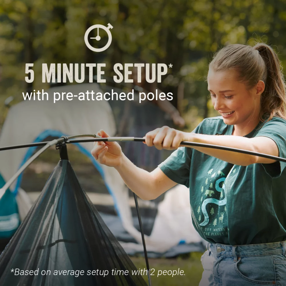 Coleman Skydome™ 10-Person Camping Tent XL, Blue Nights 4 Coleman Skydome™ 10-Person Camping Tent XL, Blue Nights - Image 2