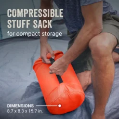 Coleman Kompact™ 40°F Rectangle Sleeping Bag -Coleman Coleman SleepingBagRectangle 40D TigerLily ATF3