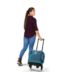 Coleman SPORTFLEX™ 42-Can Soft Cooler With Wheels, Ocean -Coleman Coleman SoftCoolers 2000037632 Ocean InUse 0012 FINAL