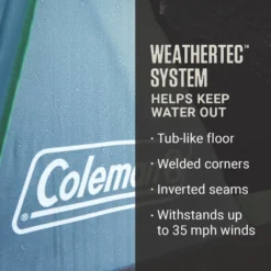 Coleman Sunlodge™ 10-Person Camping Tent, Blue Nights -Coleman Coleman Sunlodge 8P BlueNights ATF3 1