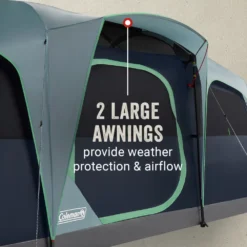 Coleman Sunlodge™ 8-Person Camping Tent, Blue Nights -Coleman Coleman Sunlodge BlueNights ATF5