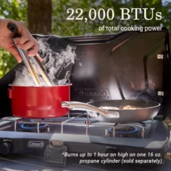 Coleman Triton™+ 2-Burner Propane Gas Camping Stove -Coleman Coleman Triton 2BurnerPropaneGasCampingStove ATF6