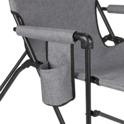 Coleman Forester Series Deck Chair 11 Coleman Forester Series Deck Chair -Coleman HKDDeckChair CationicGrey Cupholder20Feature 2000035920