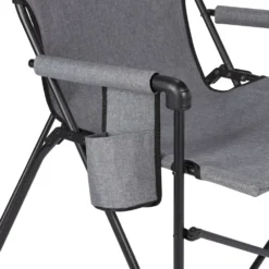 Coleman Forester Series Sling Chair 12 Coleman Forester Series Sling Chair -Coleman HKDSlingChair CationicGrey Cupholder20Feature 2000035921