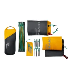 Coleman PEAK1™ 3-Person Backpacking Tent 21 Coleman PEAK1™ 3-Person Backpacking Tent -Coleman Peak1 BackpackingTent 2P Overhead Bag Contents 0003 v3 1 1