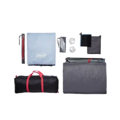 Coleman Skydome™ XL 8-Person Camping Tent With LED Lighting 23 Coleman Skydome™ XL 8-Person Camping Tent With LED Lighting -Coleman Skydome Lighted 8P XL Overhead Bag Contents 0005 v3