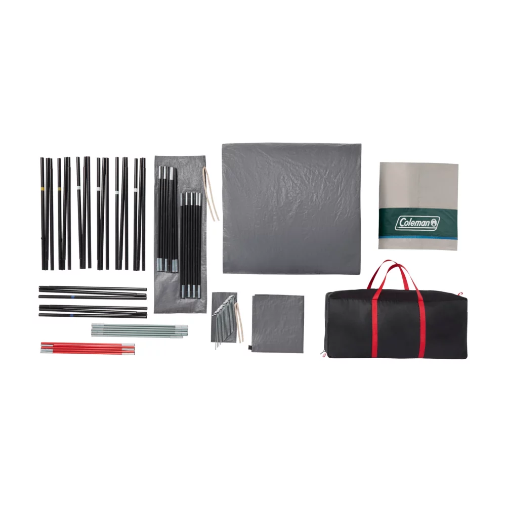 Coleman Skylodge™ 12-Person Camping Tent With Screen Room, Evergreen 10 Coleman Skylodge™ 12-Person Camping Tent With Screen Room, Evergreen - Image 8