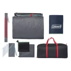 Coleman Skydome™ 12-Person Camping Tent XL, Blue Nights 19 Coleman Skydome™ 12-Person Camping Tent XL, Blue Nights -Coleman Tent8P Modified Dome Overhead Contents 1