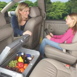 Coleman 40 Quart PowerChill™ Thermoelectric Cooler 9 Coleman 40 Quart PowerChill™ Thermoelectric Cooler -Coleman inset TE carLS